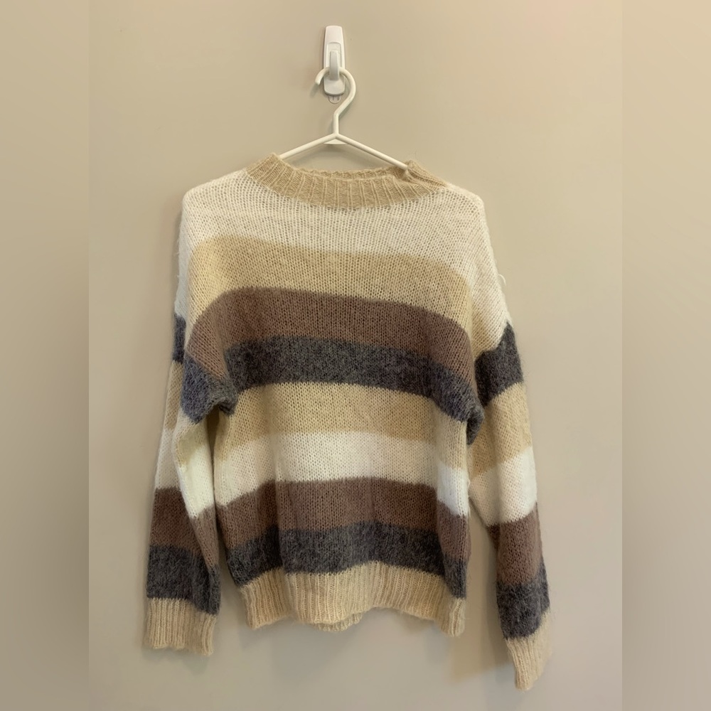 Elizabetta collection made in Italy 15% wool sweater.